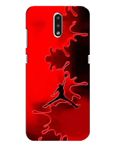 Чехол для Nokia 2.3 с картинкой «Jordan Red Smoke»
