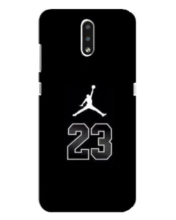 Чехол для Nokia 2.3 с картинкой «Jordan Flight 23»