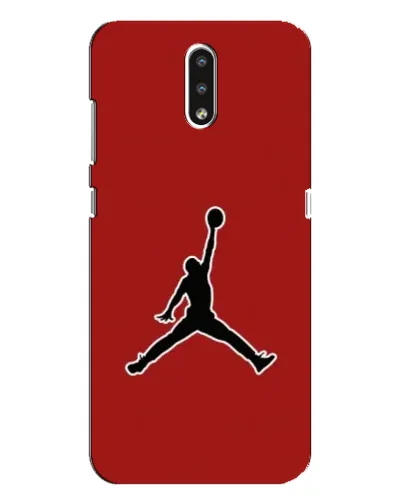 Чехол для Nokia 2.3 с картинкой «Jordan Red Back»
