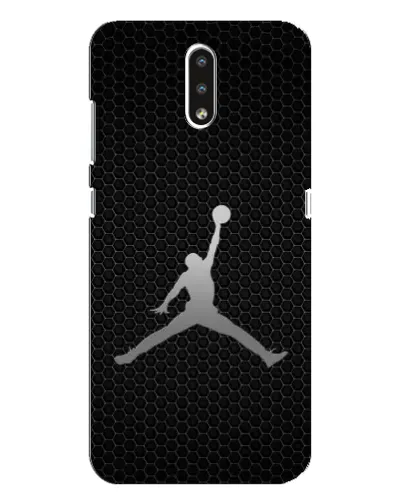 Чехол для Nokia 2.3 с картинкой «Jordan Dark Carbon»