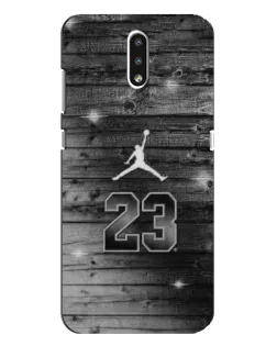 Чехол для Nokia 2.3 с картинкой «Jordan Carbon 23»