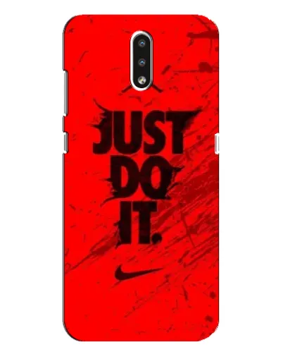 Чехол для Nokia 2.3 с картинкой «Nike Just Do It»