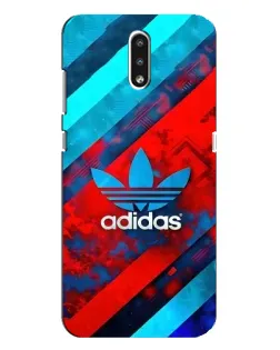 Чехол для Nokia 2.3 с картинкой «Абстракция Adidas»