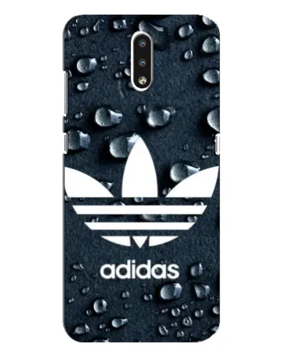 Чехол для Nokia 2.3 с картинкой «Adidas Trefoil Blue»
