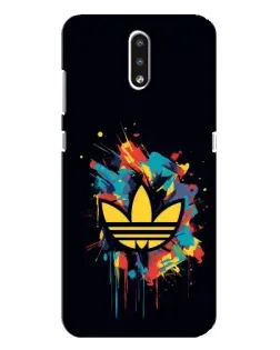 Чехол для Nokia 2.3 с картинкой «Adidas Splash»