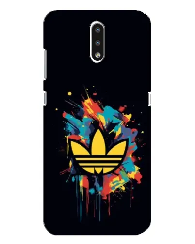 Чехол для Nokia 2.3 с картинкой «Adidas Splash»