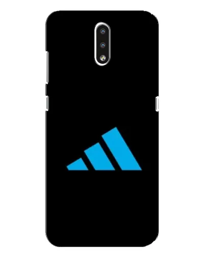 Чехол для Nokia 2.3 с картинкой «Adidas Cyan Logo»