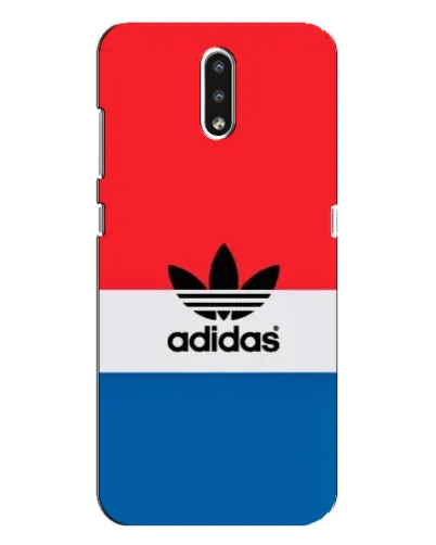 Чехол для Nokia 2.3 с картинкой «Ретро блоки Adidas»