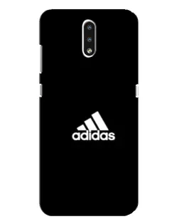 Чехол для Nokia 2.3 с картинкой «Adidas Red Style»