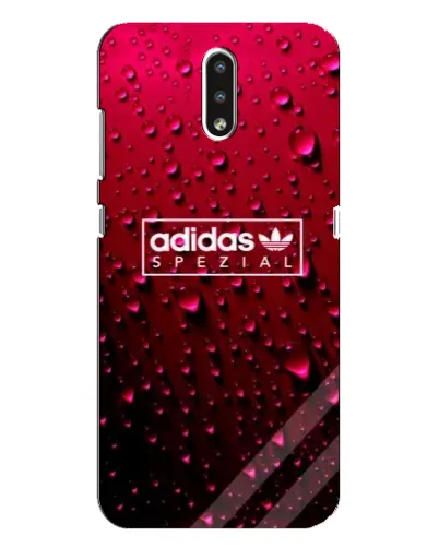 Чехол для Nokia 2.3 с картинкой «Adidas Gold Marble»