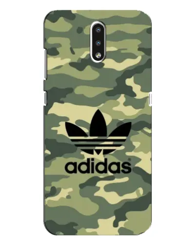 Чехол для Nokia 2.3 с картинкой «Милитари стиль Adidas»