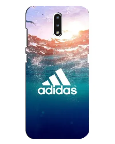 Чехол для Nokia 2.3 с картинкой «Океанская глубина адидас»