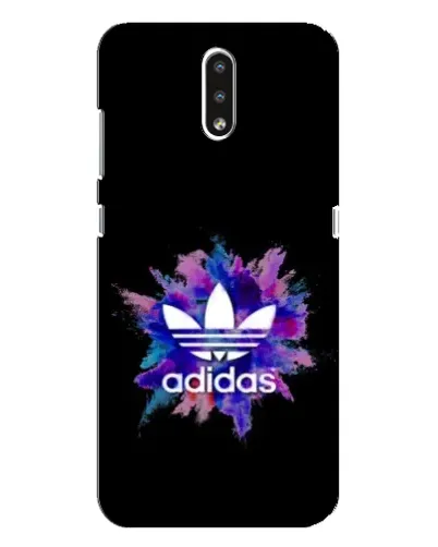 Чехол для Nokia 2.3 с картинкой «Взрыв красок Adidas»