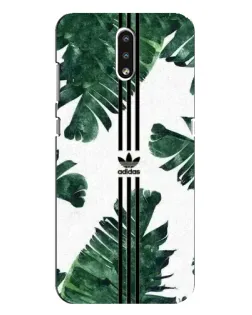 Чехол для Nokia 2.3 с картинкой «Пальмовые листья адидас»