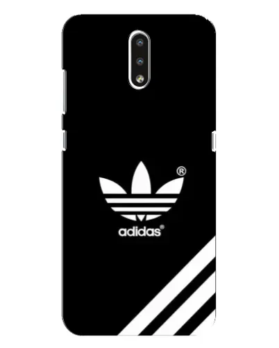 Чехол для Nokia 2.3 с картинкой «Adidas с диагональными полосами»