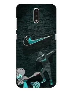 Чехол для Nokia 2.3 с картинкой «Спортивный арт Nike»