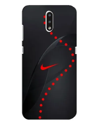 Чехол для Nokia 2.3 с картинкой «Абстрактный дизайн Nike»