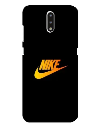 Чехол для Nokia 2.3 с картинкой «Золотой логотип Nike»