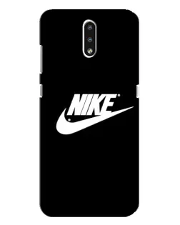 Чохол для Nokia 2.3 з картинкою «Мазки фарби Nike»
