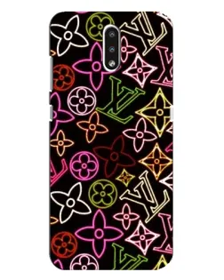 Чехол для Nokia 2.3 с картинкой «Неоновый микс Nike»