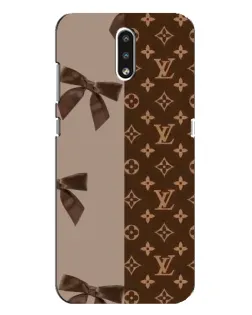 Чехол для Nokia 2.3 с картинкой «Louis Vuitton — банты»