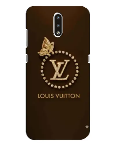 Чехол для Nokia 2.3 с картинкой «LV — золотая печать»