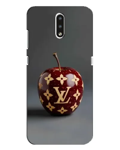Чехол для Nokia 2.3 с картинкой «Красное яблоко LV»