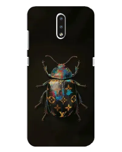 Чехол для Nokia 2.3 с картинкой «LV — мраморный принт»