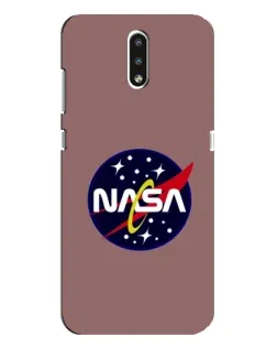 Чехол для Nokia 2.3 с картинкой «NASA — ретро космос»