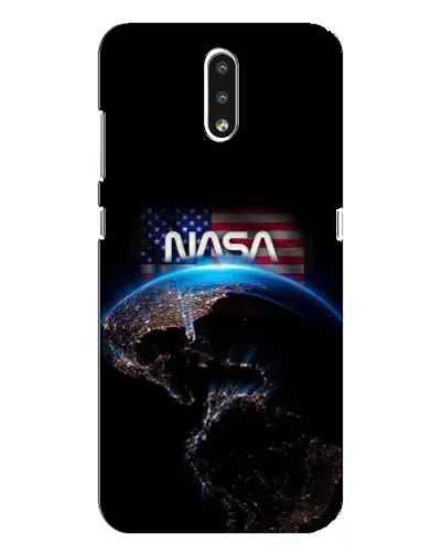 Чехол для Nokia 2.3 с картинкой «Земля из космоса NASA»