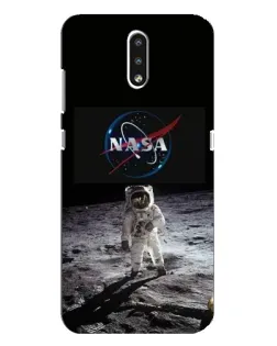 Чехол для Nokia 2.3 с картинкой «Астронавт на Луне»