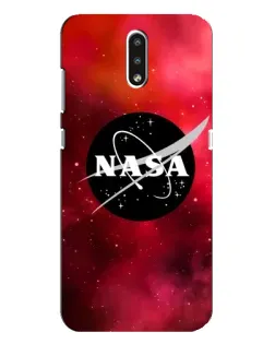 Чехол для Nokia 2.3 с картинкой «NASA — красная туманность»