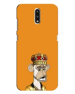 Чехол для Nokia 2.3 с картинкой «Золотая обезьяна Bored Ape»