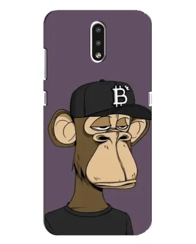Чехол для Nokia 2.3 с картинкой «Bored Ape в кепке»