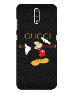 Чехол для Nokia 2.3 с картинкой «Микки Маус Gucci»