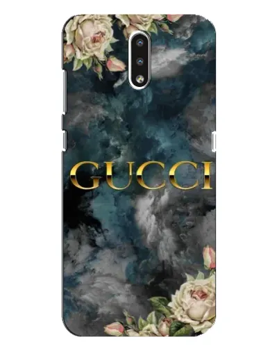 Чехол для Nokia 2.3 с картинкой «Абстрактные цветы Gucci» Чехол для Nokia 2.3 с картинкой «Абстрактные цветы Gucci»