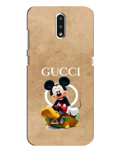 Чехол для Nokia 2.3 с картинкой «Микки Маус Gucci — крафт» Чехол для Nokia 2.3 с картинкой «Микки Маус Gucci — крафт»