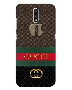 Чехол для Nokia 2.3 с картинкой «Gucci — брендированный десерт»