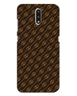 Чехол для Nokia 2.3 с картинкой «Gucci — золотые диагонали»