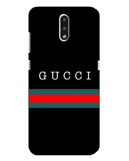 Чехол для Nokia 2.3 с картинкой «Gucci — красный пояс»
