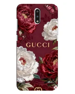 Чохол для Nokia 2.3 з картинкою «Gucci — бордові троянди» Чохол для Nokia 2.3 з картинкою «Gucci — бордові троянди»