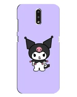Чехол для Nokia 2.3 с картинкой «Kuromi — нежный фиолетовый»