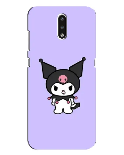 Чехол для Nokia 2.3 с картинкой «Kuromi — нежный фиолетовый»