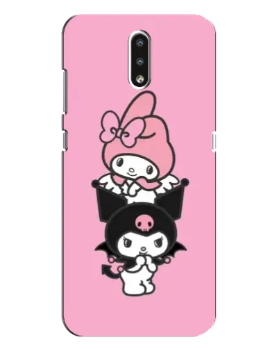Чехол для Nokia 2.3 с картинкой «My Melody и Kuromi»