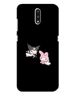 Чехол для Nokia 2.3 с картинкой «My Melody и Kuromi»