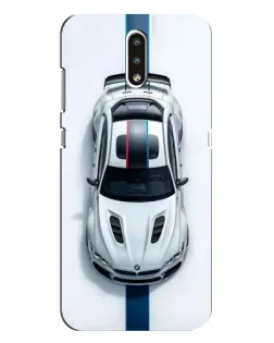 Чехол для Nokia 2.3 с картинкой «Вид сверху — BMW M»
