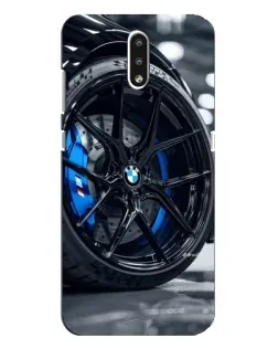 Чехол для Nokia 2.3 с картинкой «Колесо BMW вблизи»