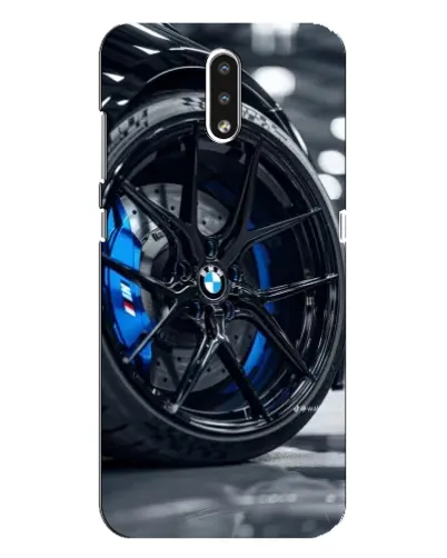 Чехол для Nokia 2.3 с картинкой «Колесо BMW вблизи»