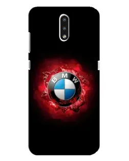 Чехол для Nokia 2.3 с картинкой «Логотип BMW — вспышка»