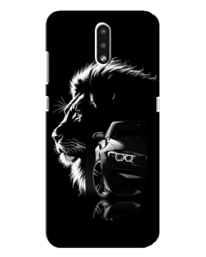 Чехол для Nokia 2.3 с картинкой «BMW и лев»